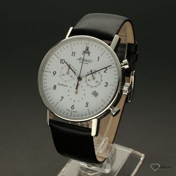 Zegarek męski Atlantic '' Seabase White Chrono ''  60452.41.15 (2).jpg