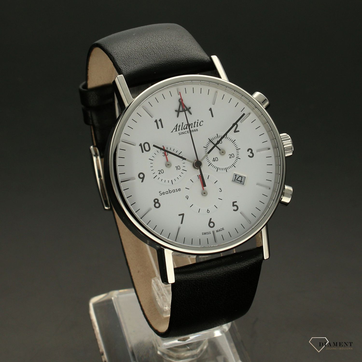 Zegarek męski Atlantic '' Seabase White Chrono ''  60452.41.15.jpg