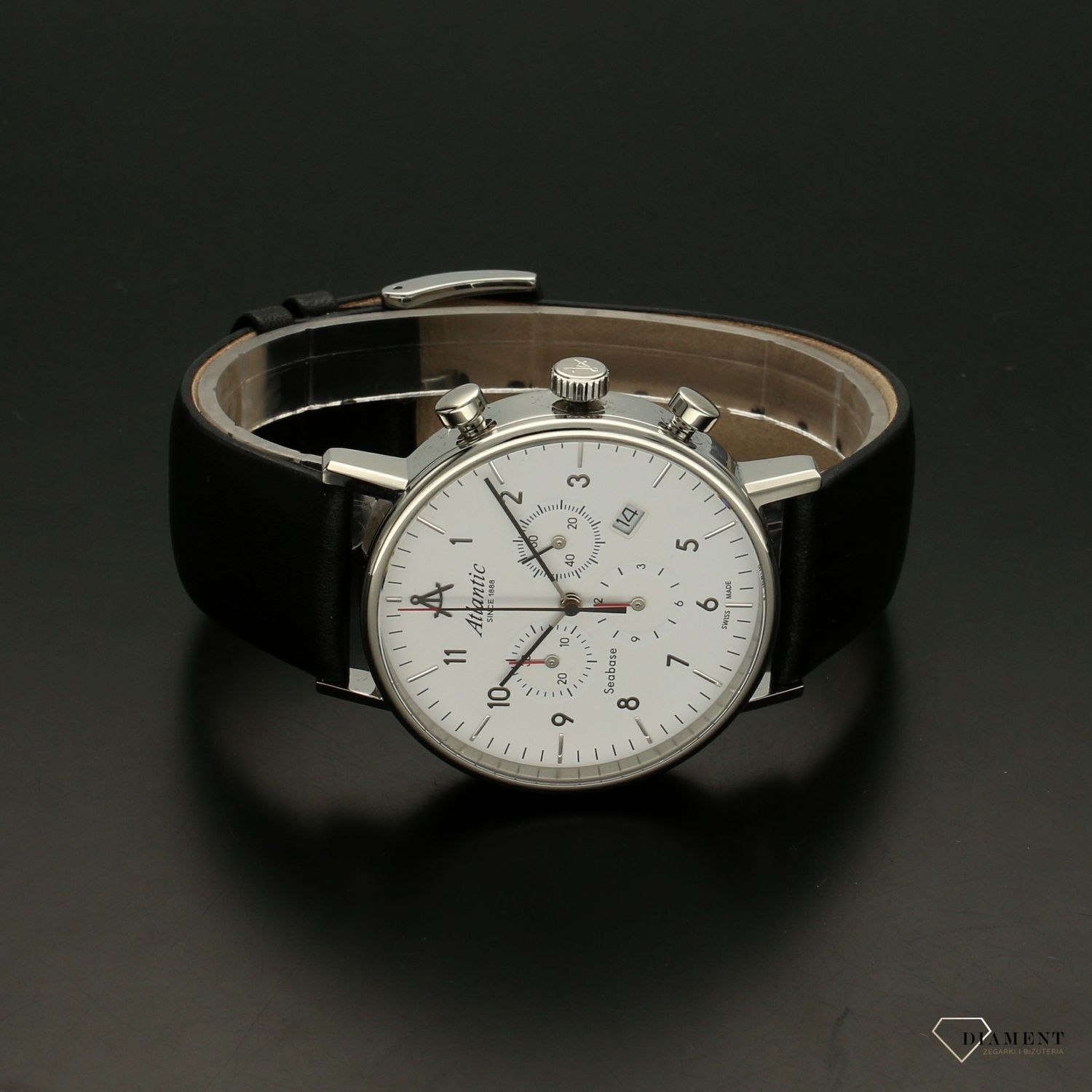 Zegarek męski Atlantic '' Seabase White Chrono ''  60452.41.15.jpg