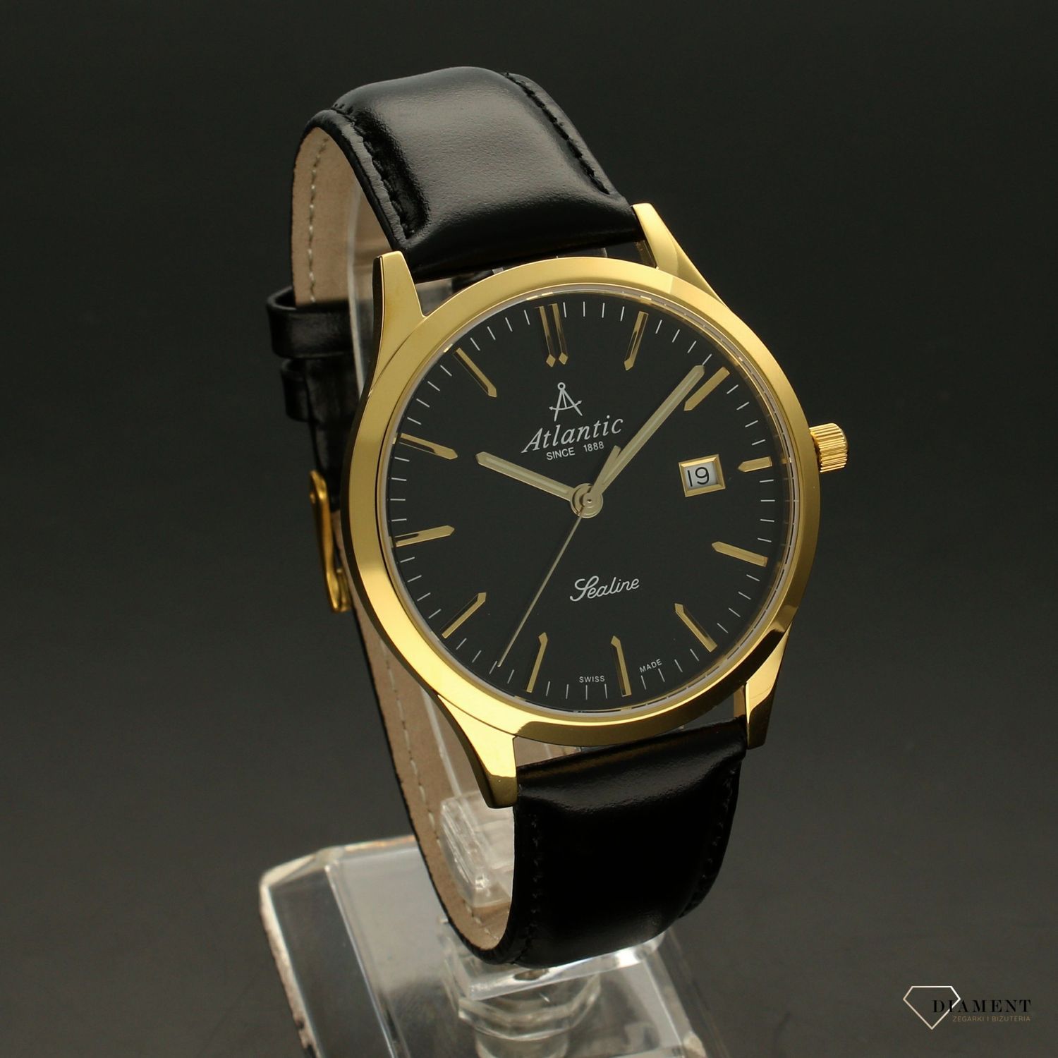 Zegarek męski Atlantic '' Czarne złoto '' 62341.45.61.jpg