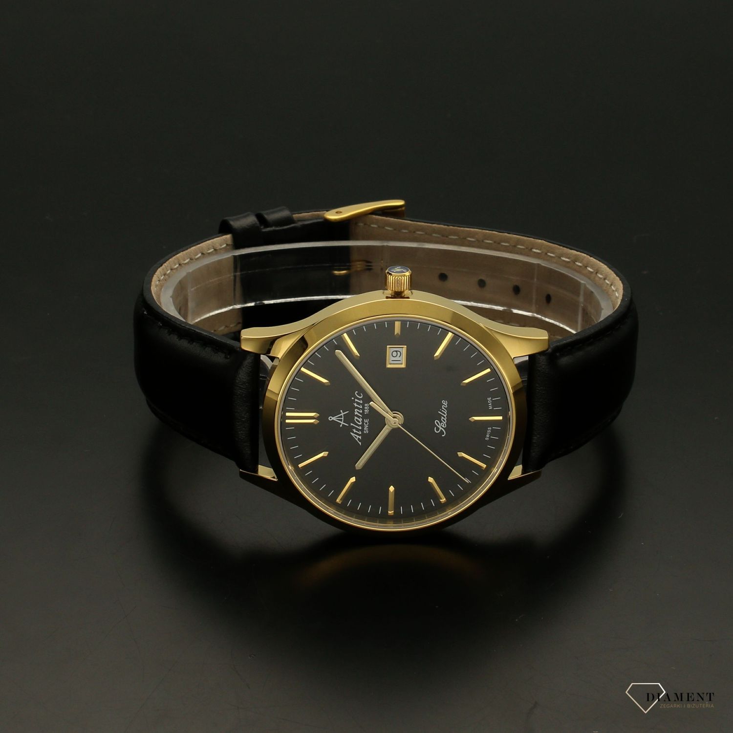 Zegarek męski Atlantic '' Czarne złoto '' 62341.45.61.jpg