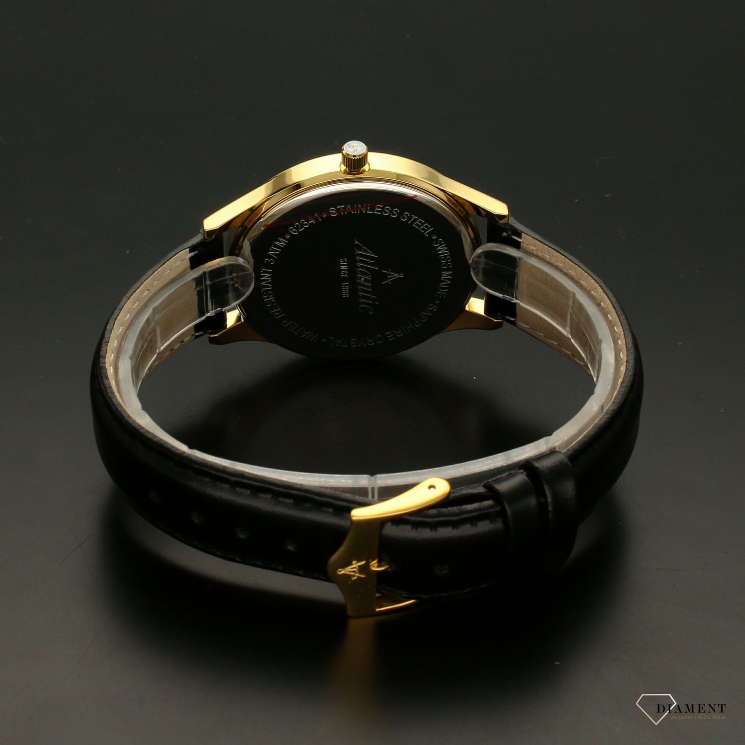 Zegarek męski Atlantic '' Czarne złoto '' 62341.45.61.jpg