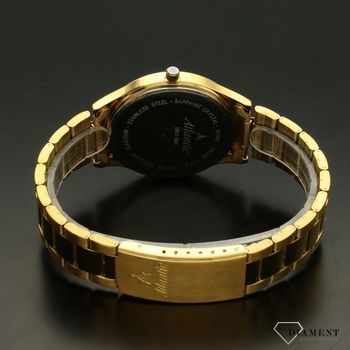 Zegarek męski Atlantic Sealine 62346.45.13 w kolorze złotym z wyraźnymi cyframi i szafirowym szkłem  (4).jpg