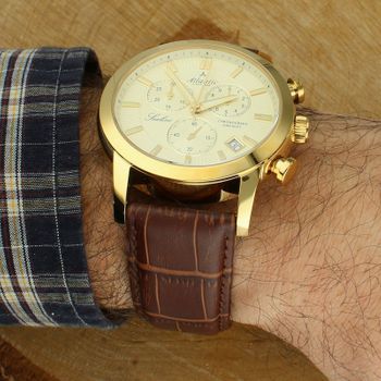 Zegarek męski Atlantic Sealine Gents Chrono 62450.45.31 Swiss Made – chronograf, złota koperta PVD, szafir.jpg