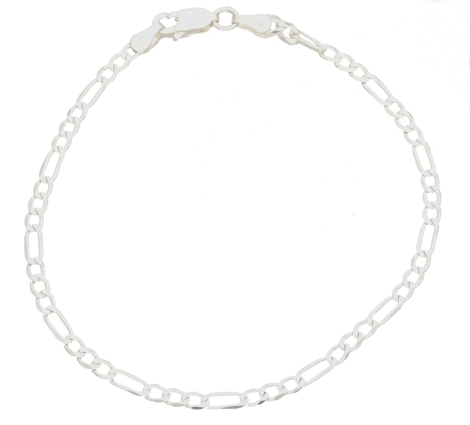 Bransoleta srebrna, delikatne figaro 925 629492.jpg