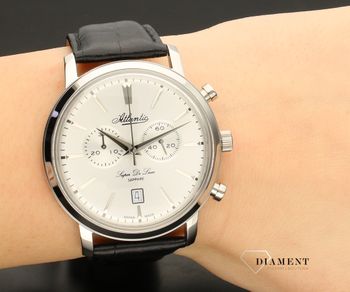 Męski zegarek Atlantic Super De Luxe Chrono 64451.41 (5).jpg