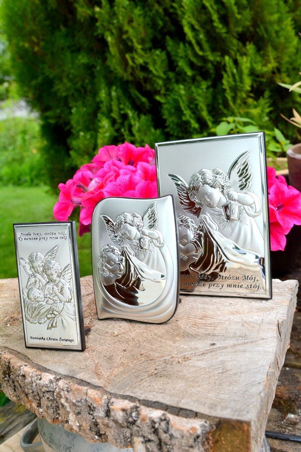 Srebrny obrazek Pamiątka Chrztu Świętego- Aniołki 6468S2dfdf.jpg