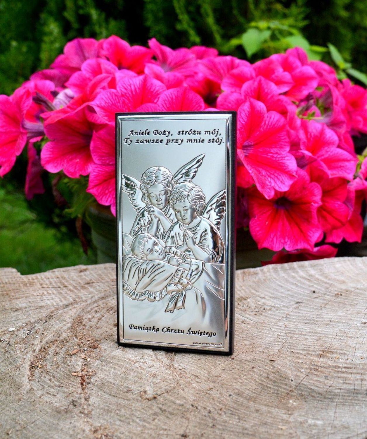 Srebrny obrazek Pamiątka Chrztu Świętego- Aniołki 6468S2dfdf.jpg
