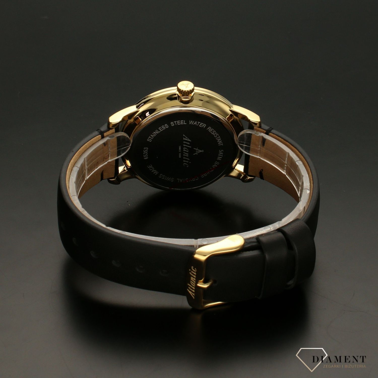 Zegarek męski Atlantic Seatrend ' Black&gold' 65353.45.65.jpg