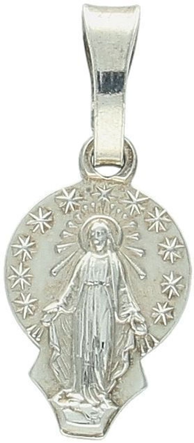 Medalik srebrny z wizerunkiem Jezusa, model 665322, próba 925. Waga 1,01 g, rozmiar 2,0 × 1,0 cm. Dyskretna i symboliczna biżuteria religijna na co dzień.1.jpg