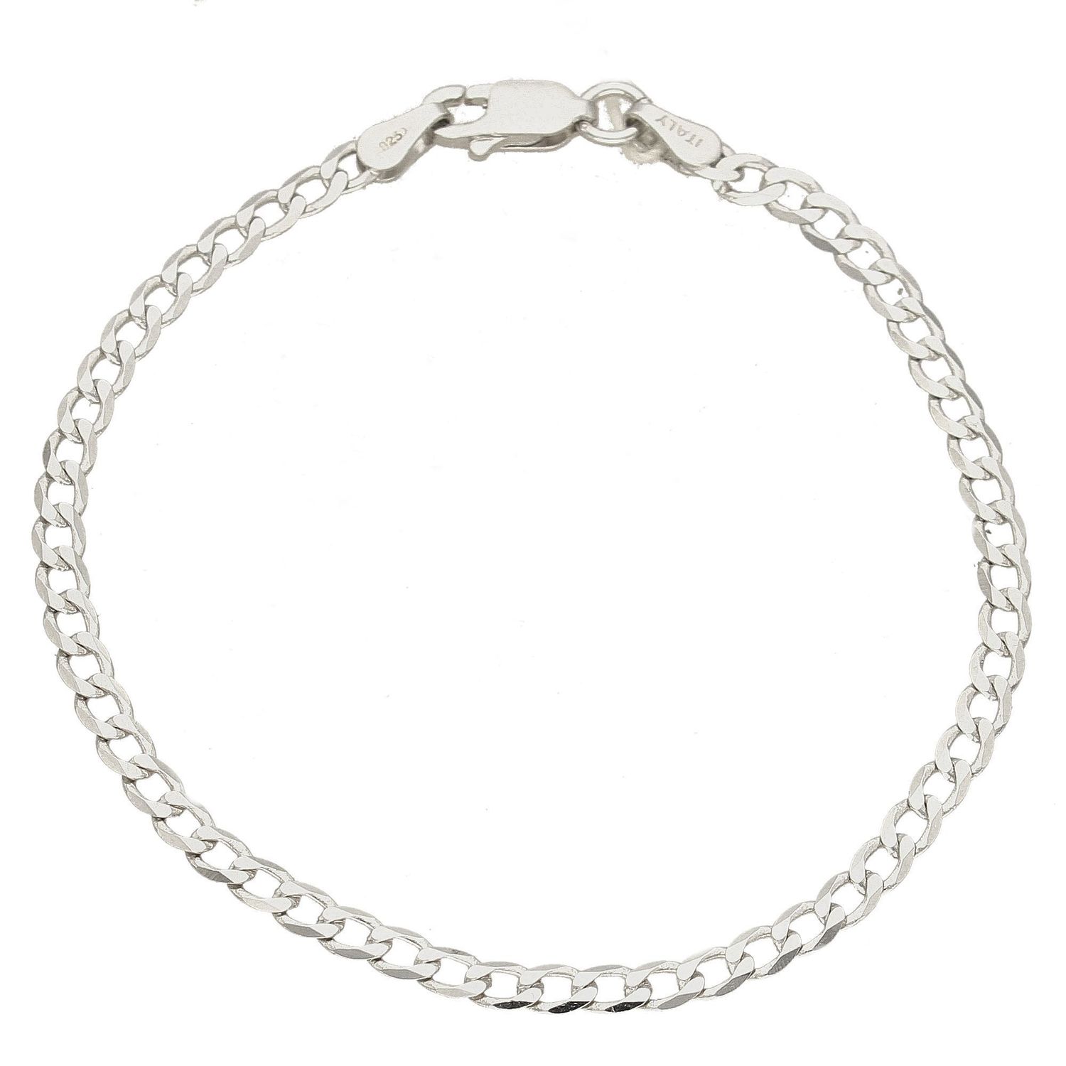 Bransoleta srebrna rodowana, pancerka 925 676854.jpg