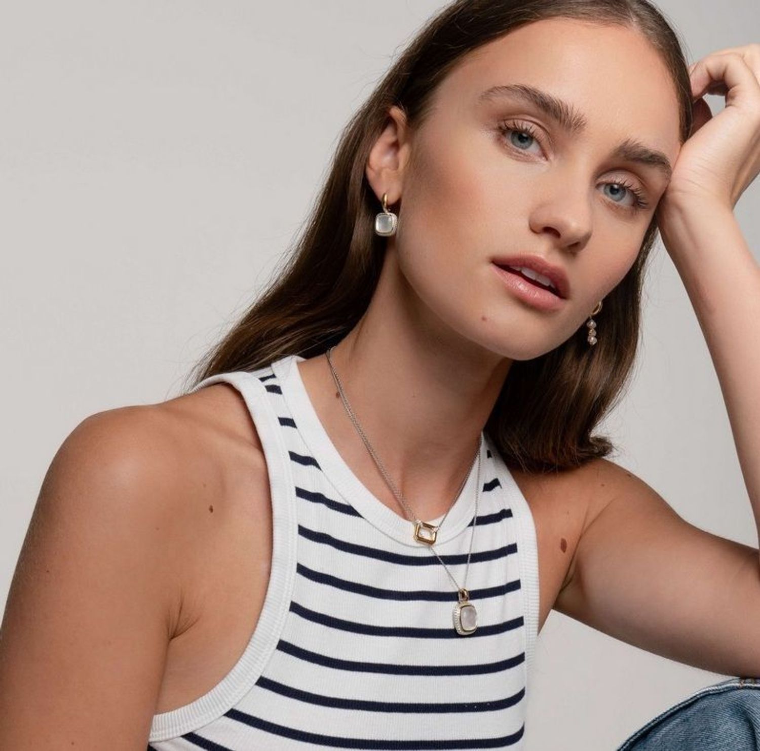 Srebrny naszyjnik TI SENTO z masą perłową 6828MW (2).jpg