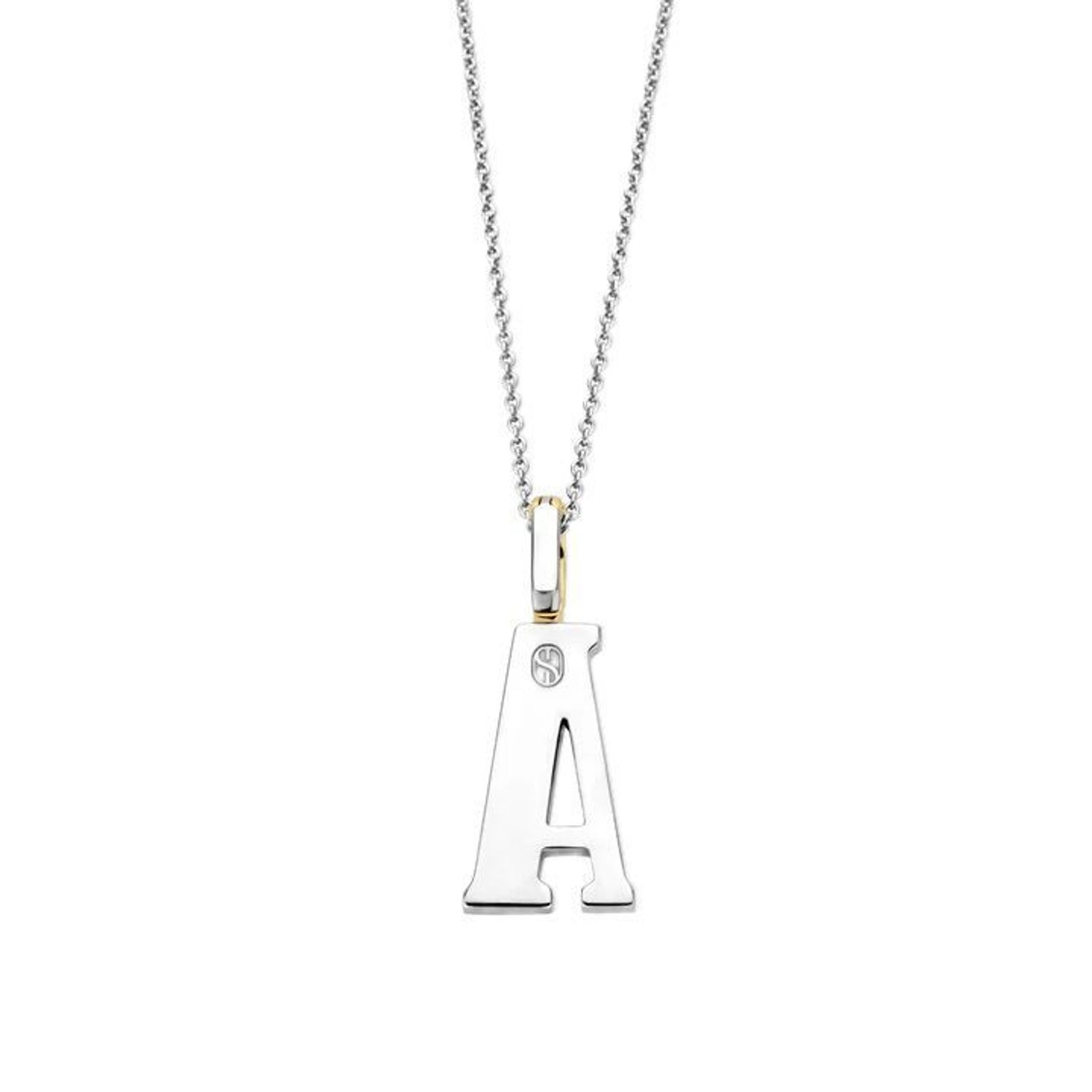 Naszyjnik srebrny damski z literą A TI SENTO zawieszka 6840MA_A Zawieszka w kształcie litery A  6840MA_A Wyjątkowa biżuteria marki TI SENTO, to luksusowe dodatki, które uszczęśliwią każdą kobietę. Naszyjnik z Twoim inicjałem..jpg