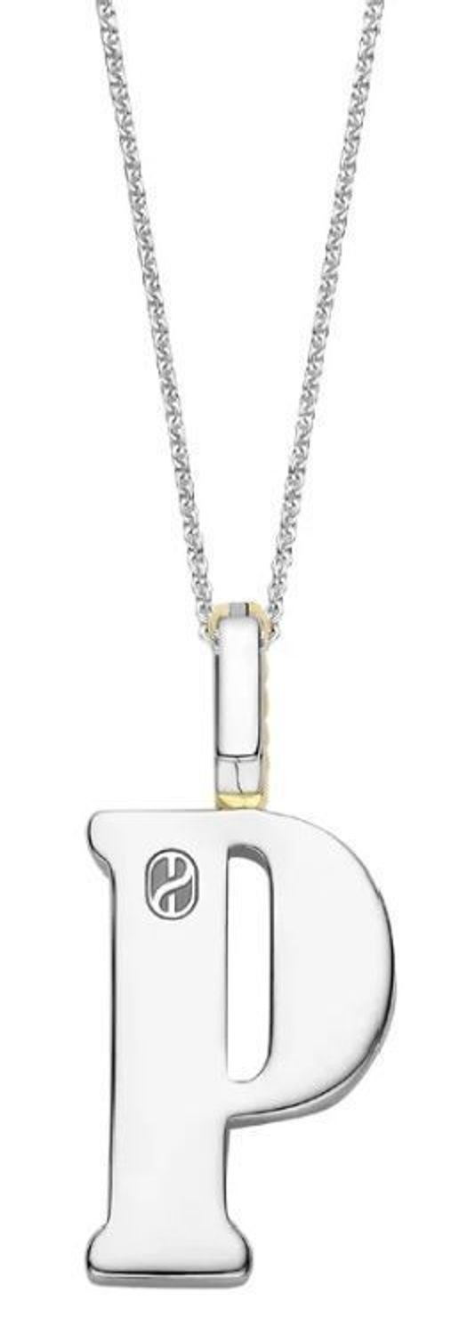 Naszyjnik srebrny damski z literą P TI SENTO zawieszka 6840ZY_P (1).jpg