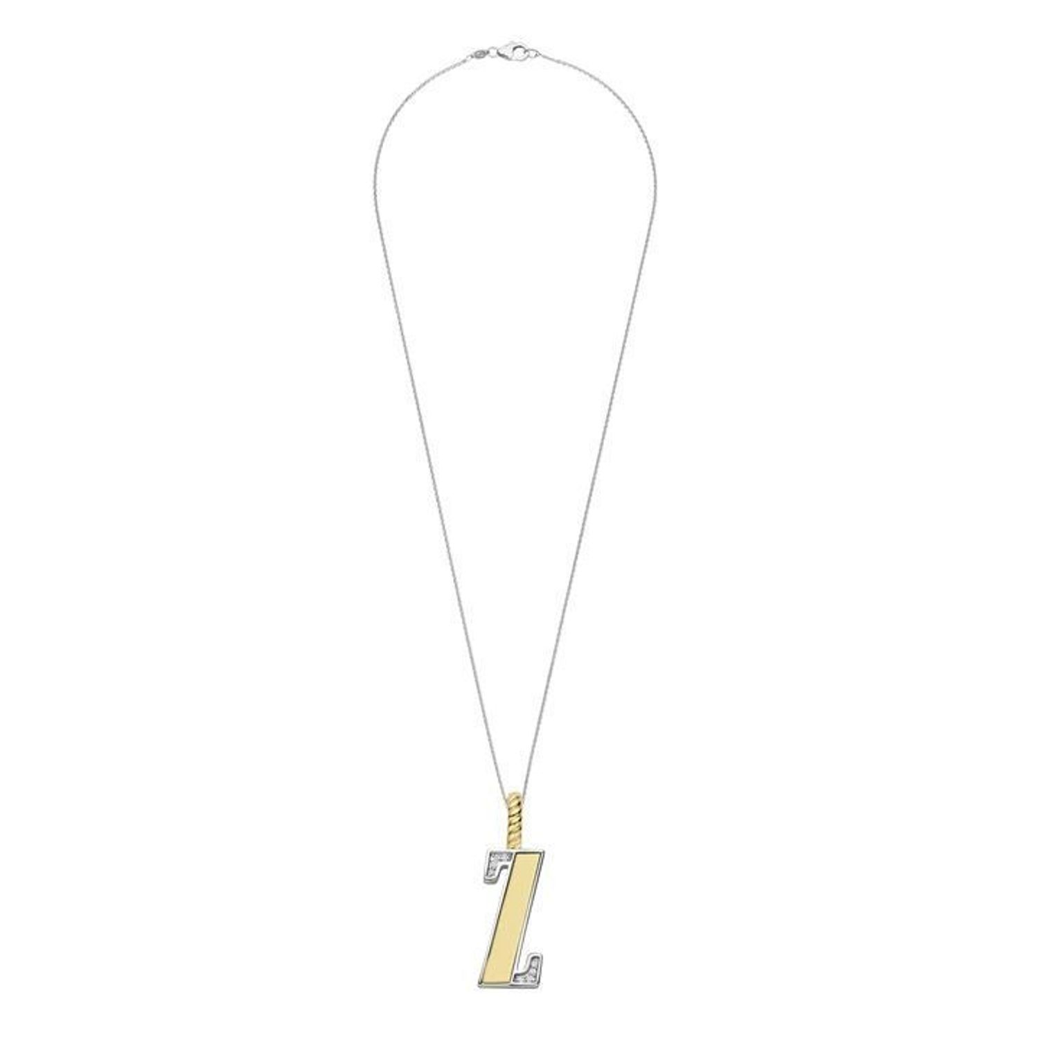 Naszyjnik srebrny damski z literą Z TI SENTO zawieszka 6840ZY_Z Wyjątkowa biżuteria marki TI SENTO, to luksusowe dodatki, które uszczęśliwią każdą kobietę.jpg