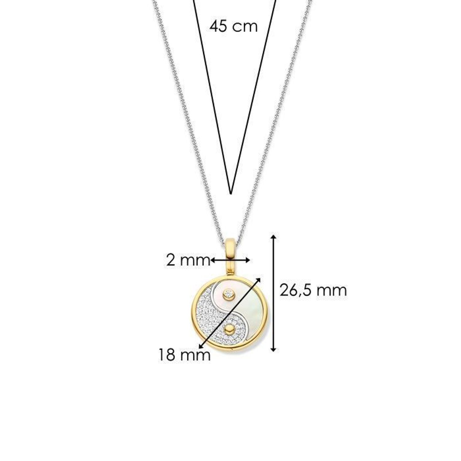 Naszyjnik srebrny TI SENTO 6843MW Naszyjnik 6843MW to elegancka i subtelna biżuteria, która doda blasku każdej stylizacji. Jego ponadczasowy design łączy klasykę 1.jpg