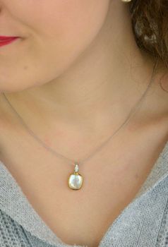 Zawieszka damska TI SENTO – srebro rodowane 925, częściowo złocone 18K i zdobione cyrkoniami. Elegancka, efektowna i hipoalergiczna, idealna solo lub w zestawie z innymi produktami TI SENTO (5).JPG