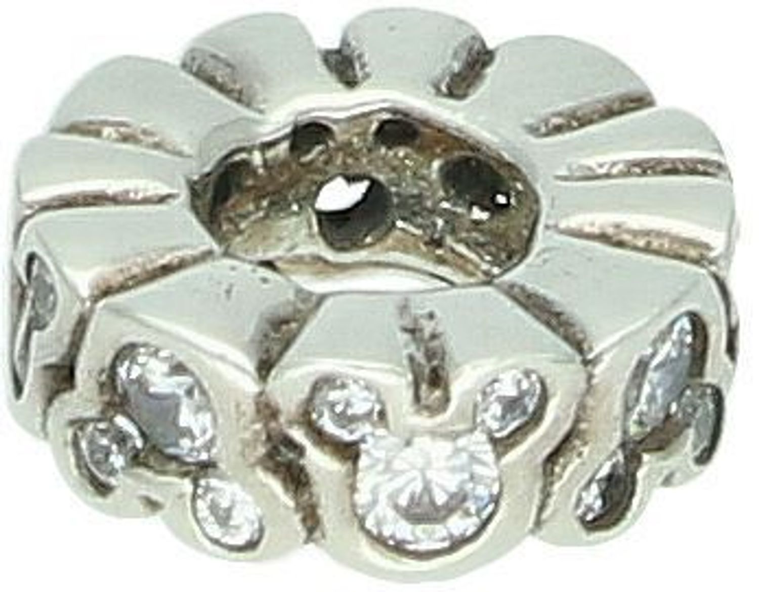 Charms srebrny z cyrkoniami myszka miki typu PANDORKA 700603 Dodaj odrobinę magii do swojej bransoletki dzięki urokliwemu charmsowi inspirowanemu postacią kultowej Myszki Miki! T1.jpg