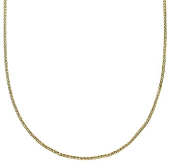 Łańcuszek damski srebrny pozłacany 702799 o splocie lisi ogon. Próba 925, długość 40 cm, waga 1,80 g. Klasyczna biżuteria z zapięciem na karabińczyk – idealna na prezent.11.jpg