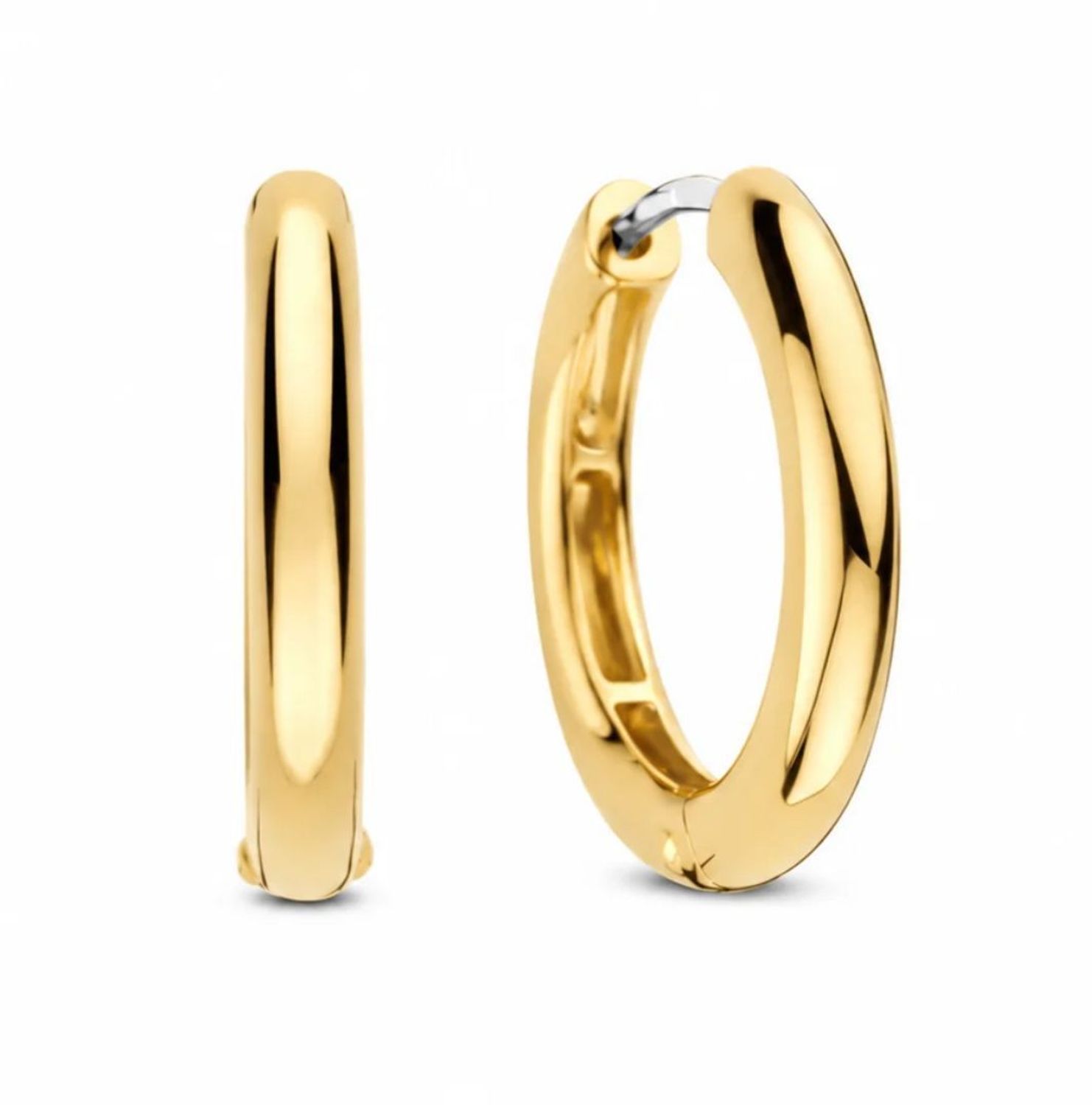 Kolczyki TI SENTO Milano srebrne kółka pozłacane 18K złotem – 20 mm (2).jpg