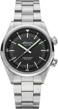 Zegarek Męski Atlantic Seacloud Diver 73375.41.61 – Czarna Tarcza, Stalowa Bransoleta.jpg