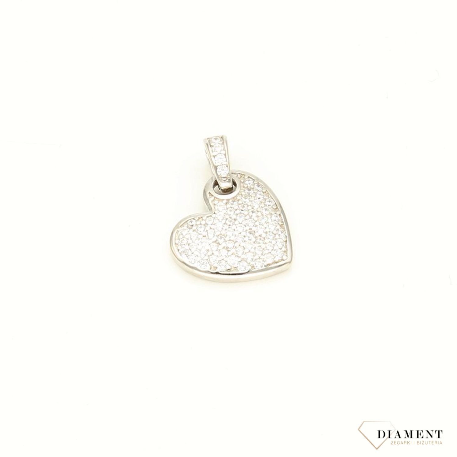 Zawieszka srebrna cyrkonia.Srebrne Zawieszki Damskie w Sklepie z Biżuterią zegarki-diament.pl .Piękne i Eleganckie Zawieszki dla Kobiet .Prawdziwe Srebro. Zapraszamy!.jpg
