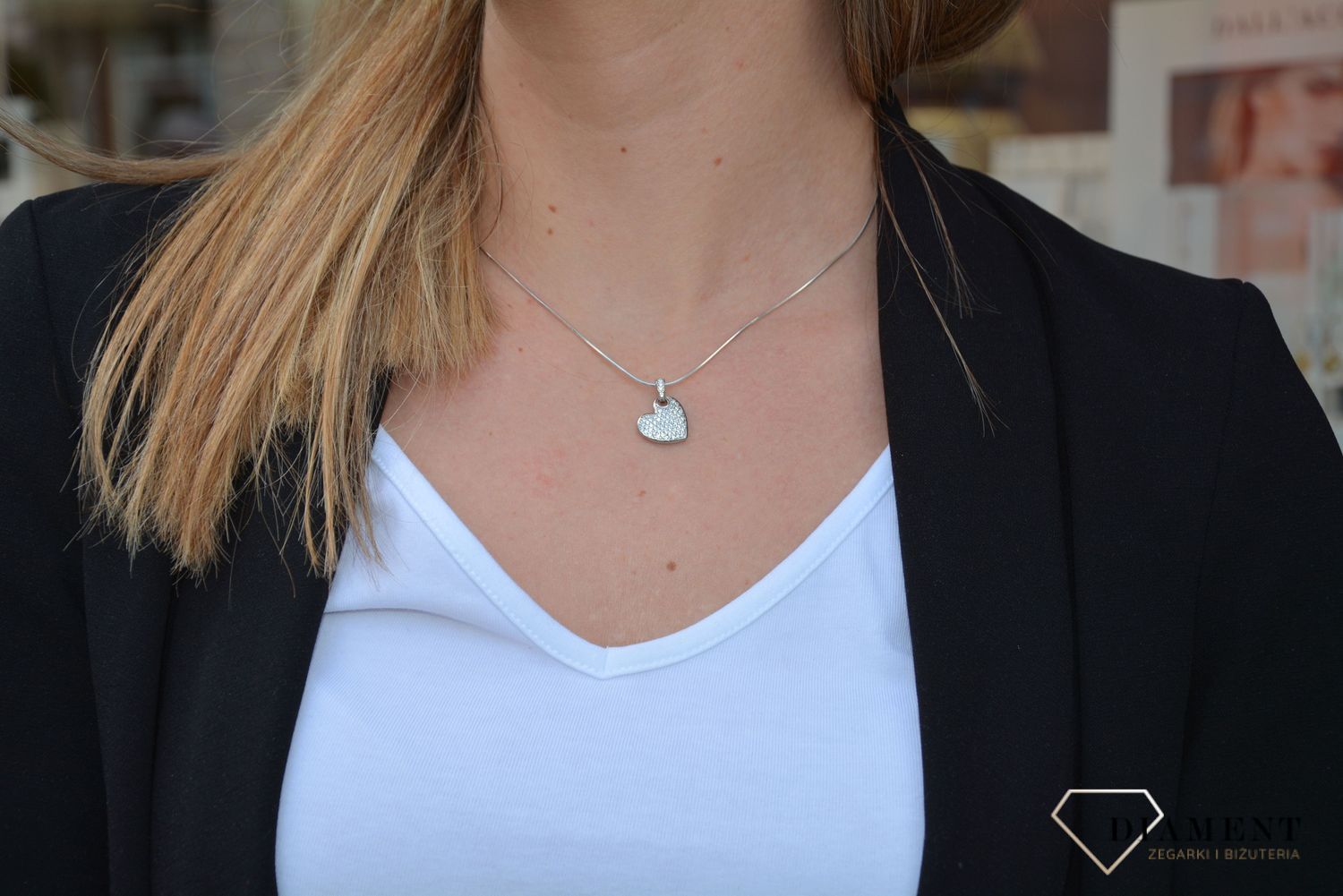 Zawieszka srebrna cyrkonia.Srebrne Zawieszki Damskie w Sklepie z Biżuterią zegarki-diament.pl .Piękne i Eleganckie Zawieszki dla Kobiet .Prawdziwe Srebro. Zapraszamy!.jpg