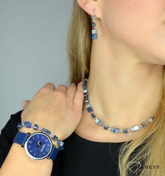 Zegarek damski na niebieskim pasku Coeur de Lion 'Granatowy look' to piękny damski zegarek na skórzanym pasku, ponadczasowe piękne zegarki to idealny pomysł na prezent dla kobiety oraz jako dodatek do wielu stylizacj (5).JPG