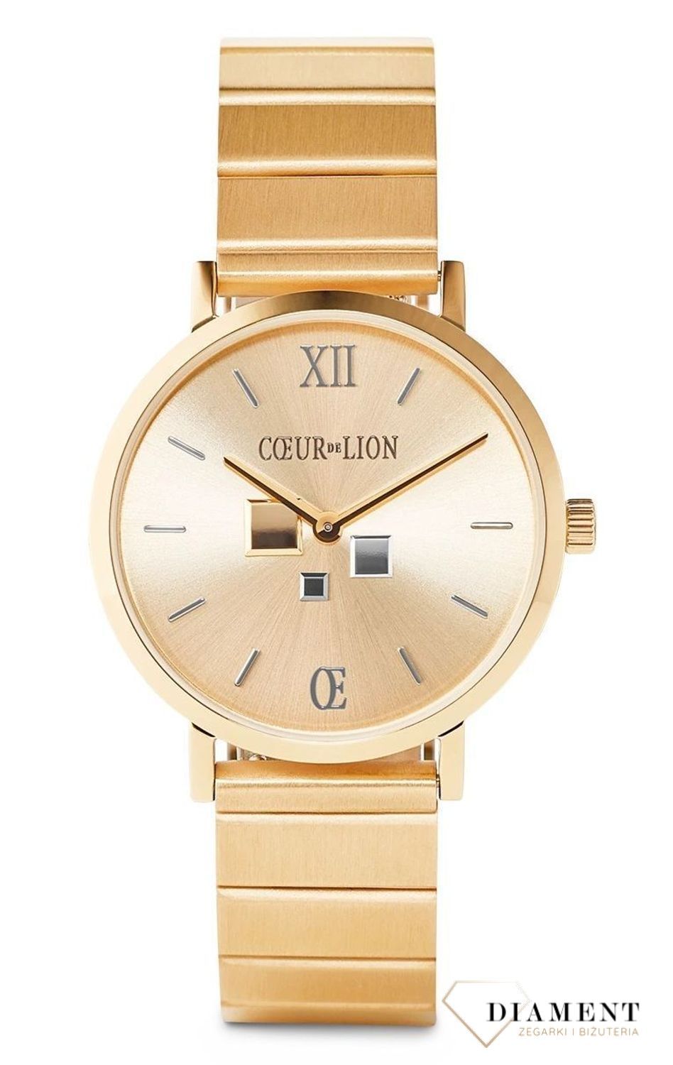 Zegarek damski na złotej bransolecie Coeur de Lion 7602721616 (1).jpg