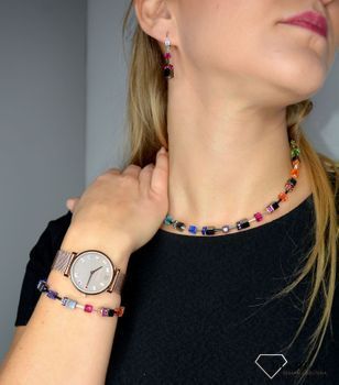 Zegarek damski Swarovski na bransolecie Coeur de Lion 'Kolor na szarości' 7611701636, ponadczasowe piękne zegarki to idealny pomysł na prezent dla kobiety oraz jako dodatek do wielu stylizacji (14).JPG