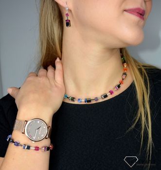 Zegarek damski Swarovski na bransolecie Coeur de Lion 'Kolor na szarości' 7611701636, ponadczasowe piękne zegarki to idealny pomysł na prezent dla kobiety oraz jako dodatek do wielu stylizacji (8).JPG