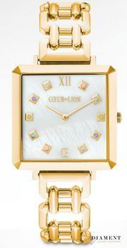 Zegarek damski Coeur de Lion na złotej bransolecie 'Złote Momenty' 7632741643dfd.jpg