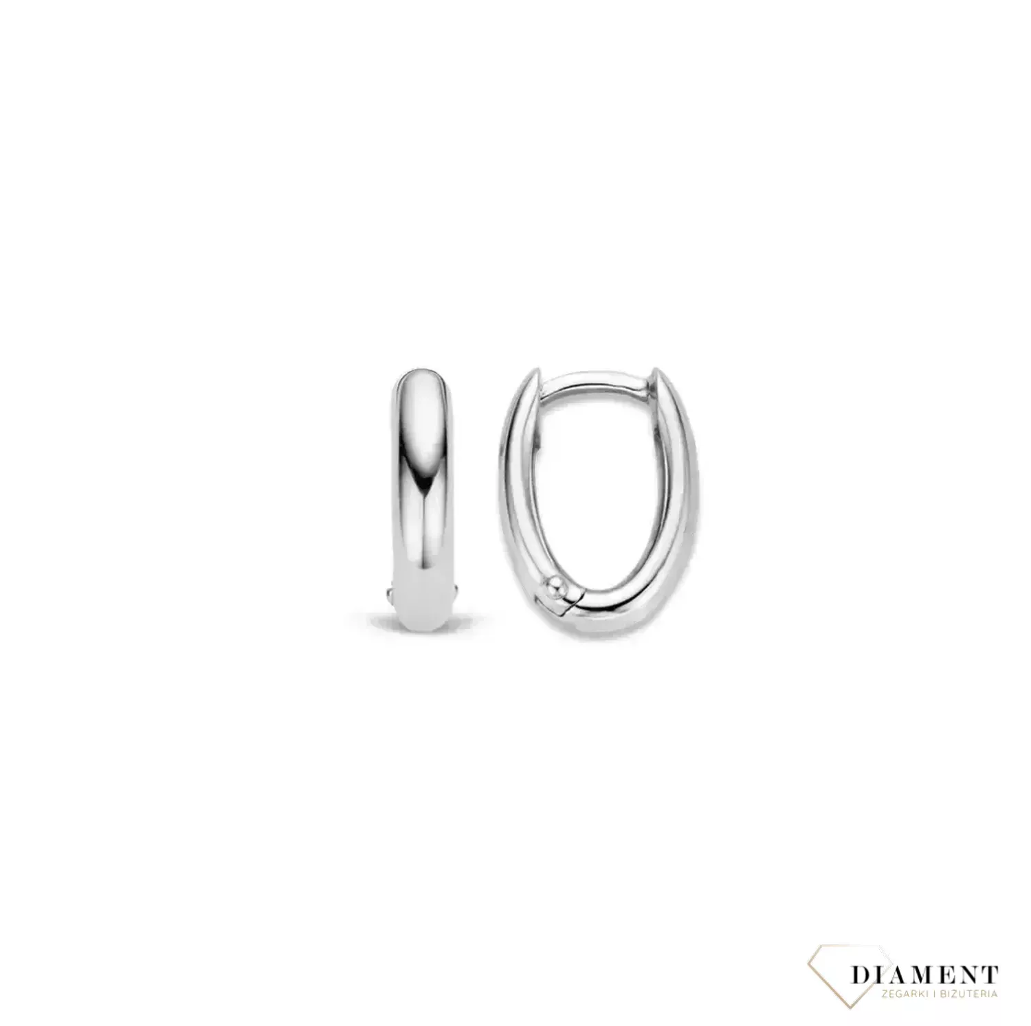 Srebrne kolczyki TI SENTO MILANO Owal 7759SI. Srebrne kolczyki w kształcie owalu (2).webp