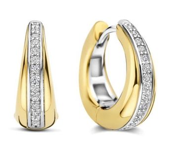 Warstwowe kolczyki cyrkoniowe srebro 925 pozłacane 18K Ti Sento– Circle & Cross-Over 16 mm (6).jpg