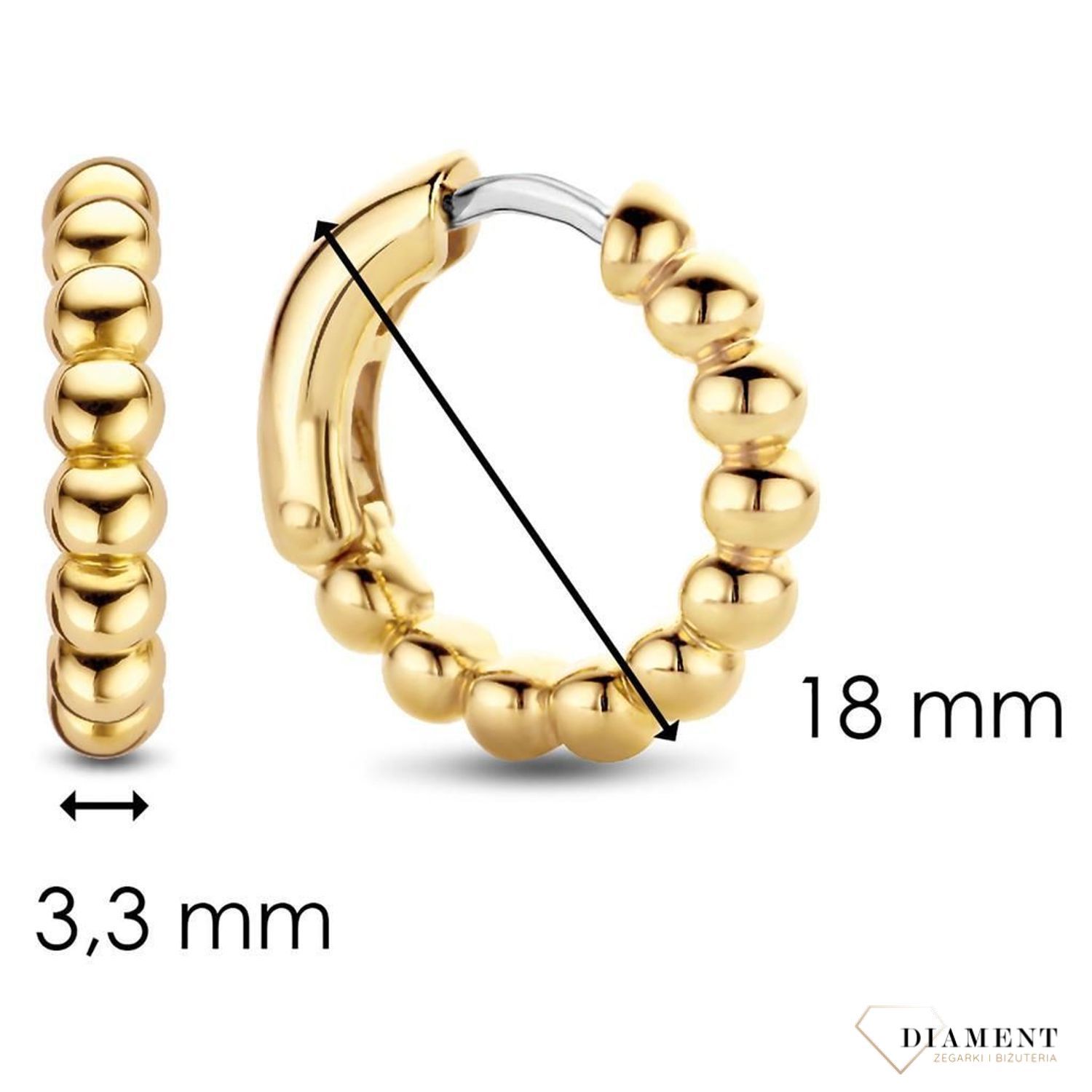 Srebrne kolczyki TI SENTO kółka pozłacane 7825SY (1).jpg