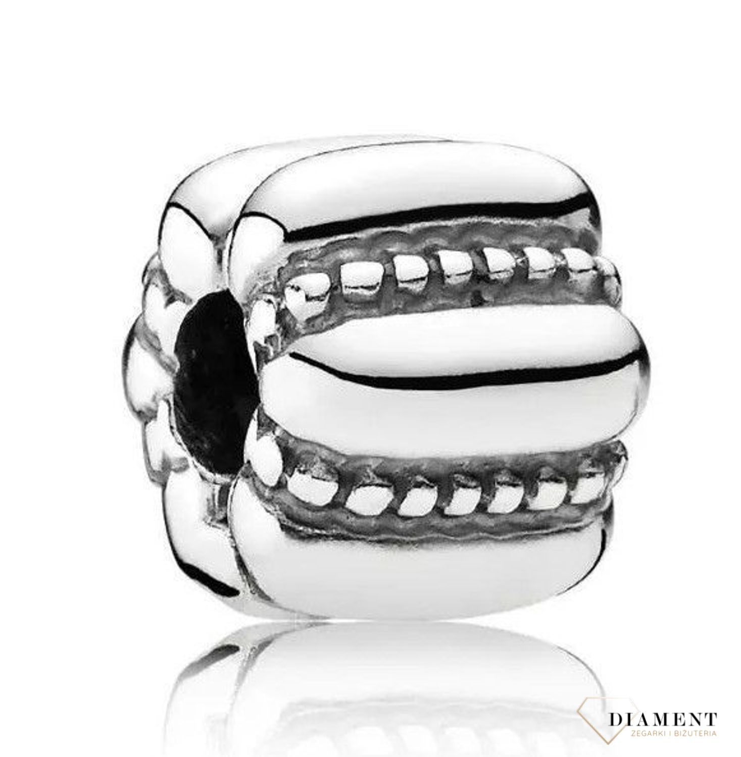 Charms Moments Klips 790446. Modny charms do bransoletki ozdobny klips. Ponadczasowa biżuteria w formie charmsów do bransoletki.jpg