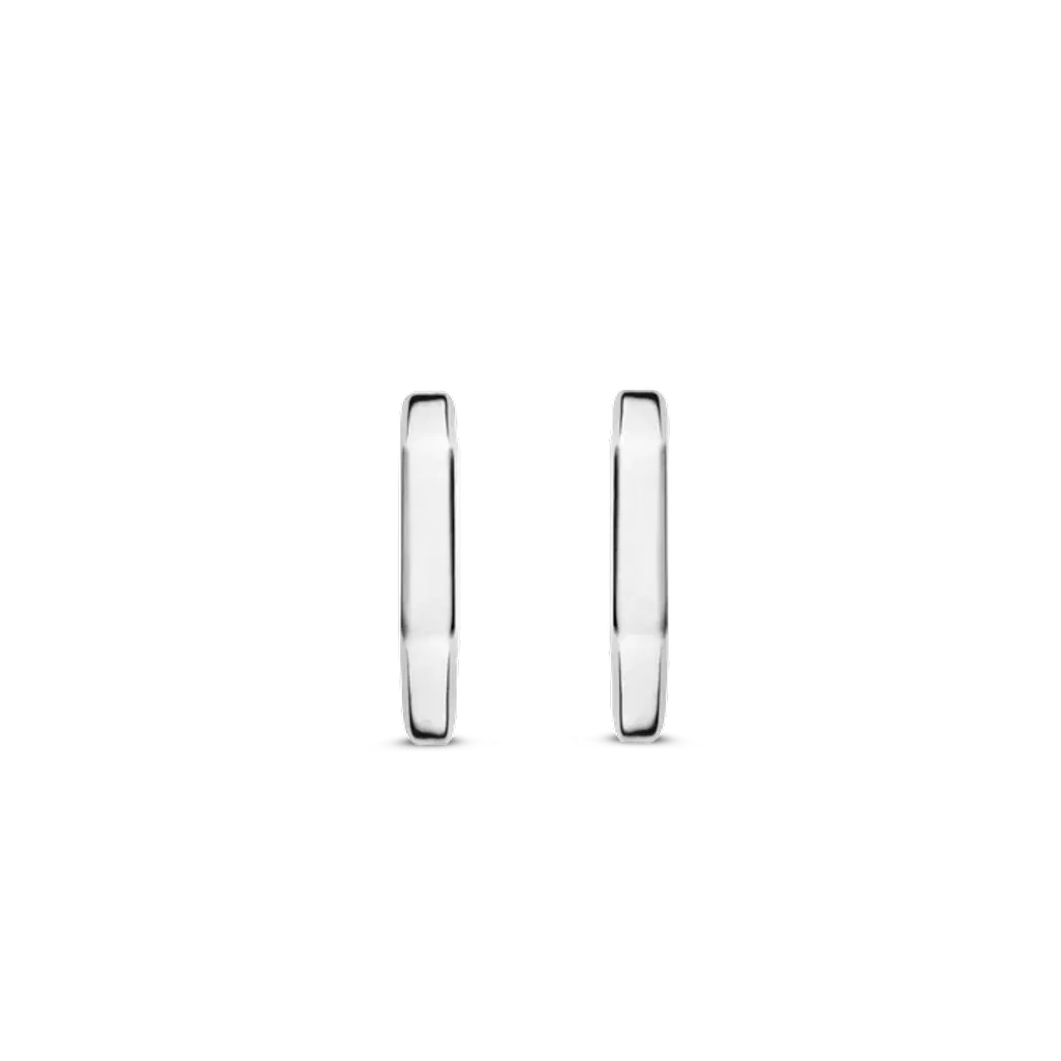 Kolczyki damskie srebrne rodowane TI SENTO Milano geometryczne koła 7929SI Urzekające kolczyki ze srebra rodowanego w kształcie kółeczka. Kolczyki marki Ti Sento idealne dla kobiet, które kochają klasyczną biżuterię z nutą.webp