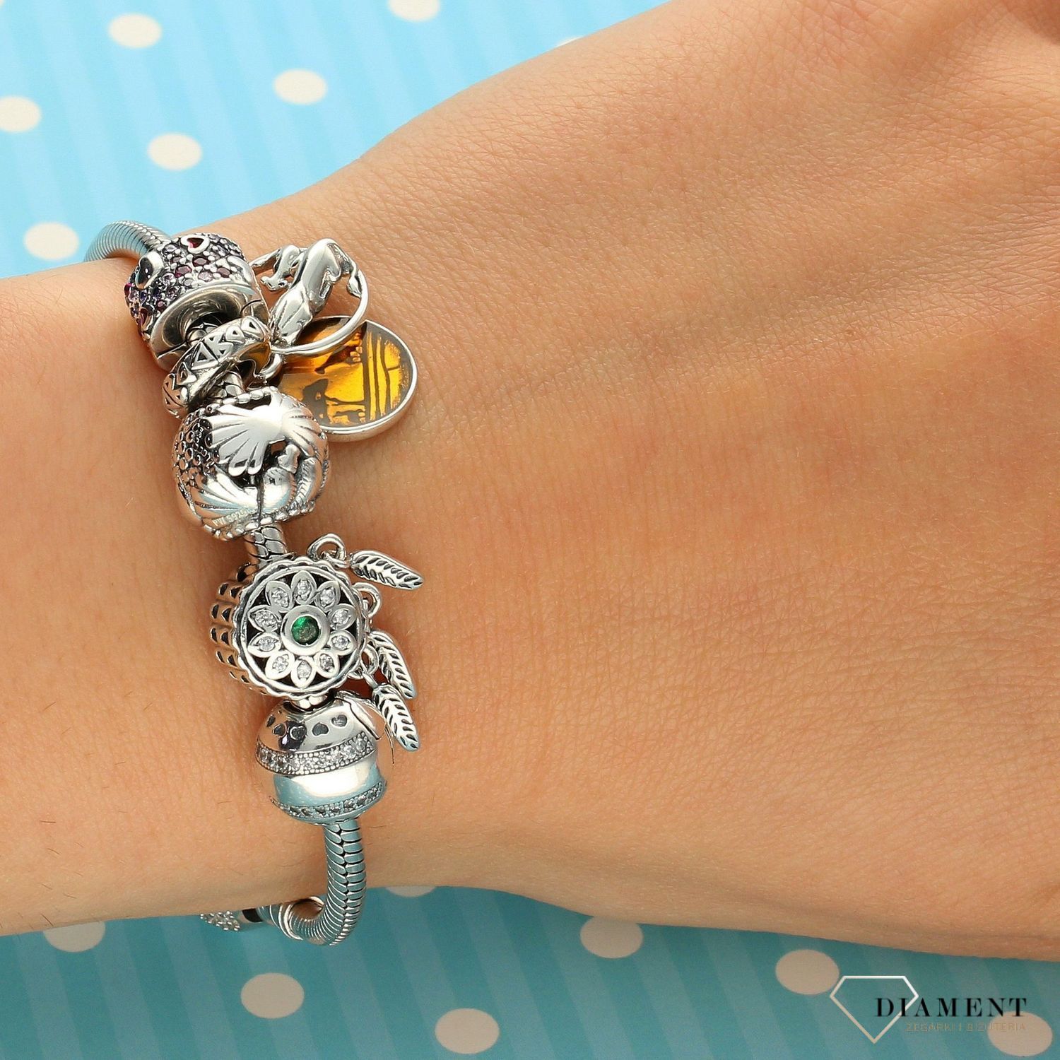 Charms Moments Droga z cyrkonii klips 797433CZ.jpg