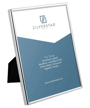 Ramka na zdjęcie 9x13 cm posrebrzana matowa PVD Miro-Silver 7999010 – Elegancka ramka na fotografię.jpg
