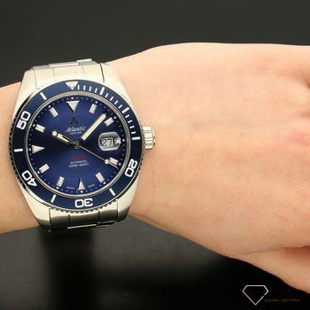 Zegarek męski automatyczny z piękną, wyraźną niebieską tarczą. Idealny pomysł na prezent dla mężczyzny. Darmowa wysyła, grawer gratis! Zapraszamy!  (1).jpg