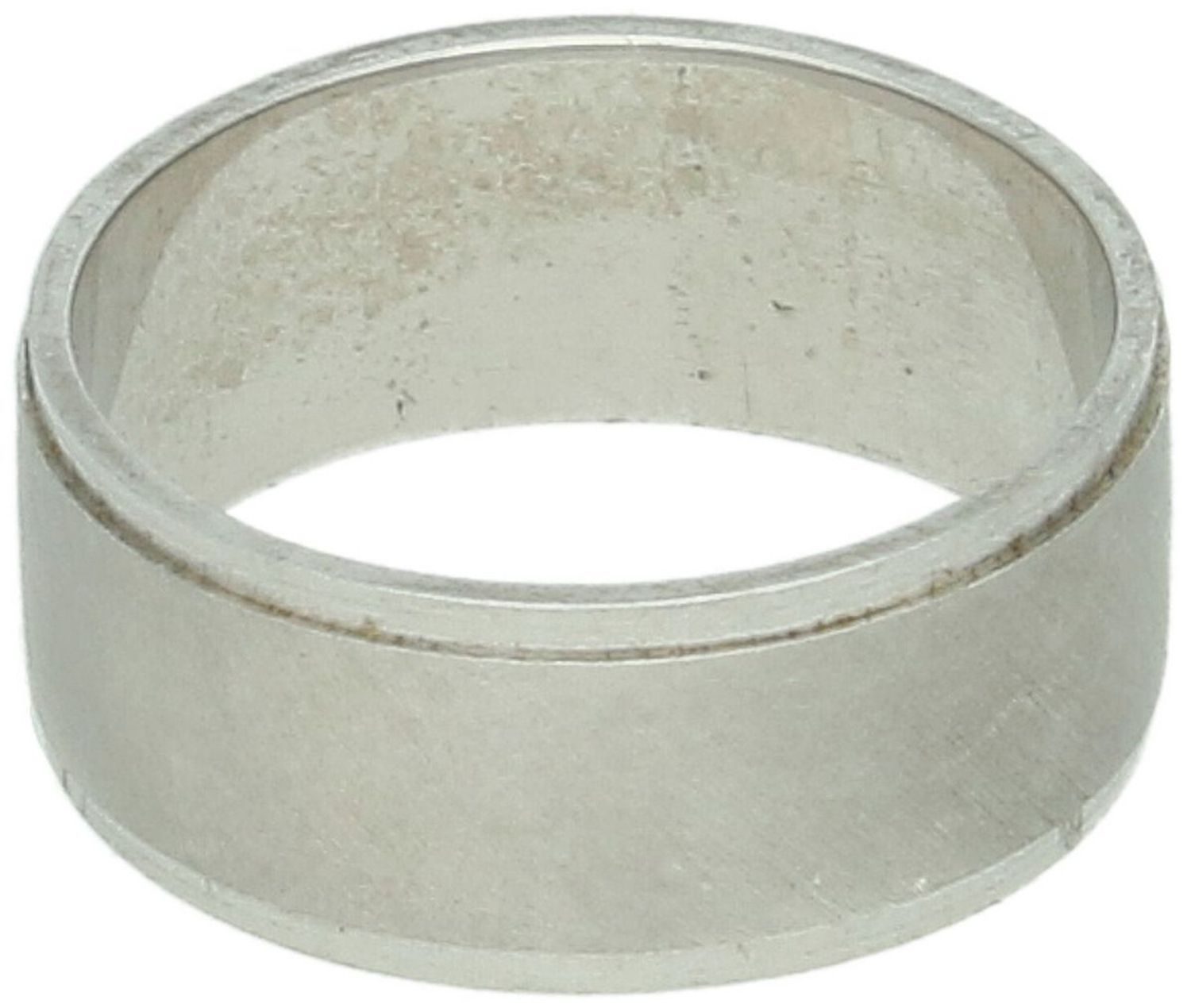 Obrączka srebrna damska 925 – satynowana z ściętymi brzegami, szerokość 7 mm.jpg