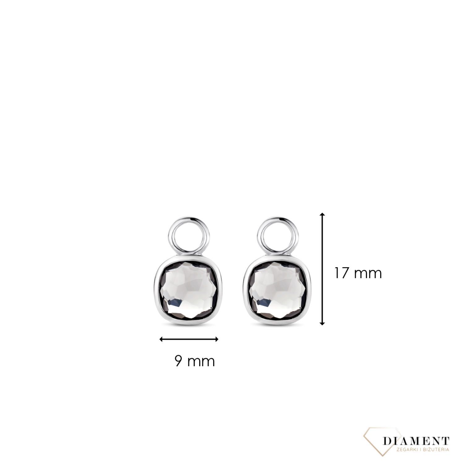 Zawieszka do kolczyków Ti Sento MILANO 9161ZI  sl.jpg