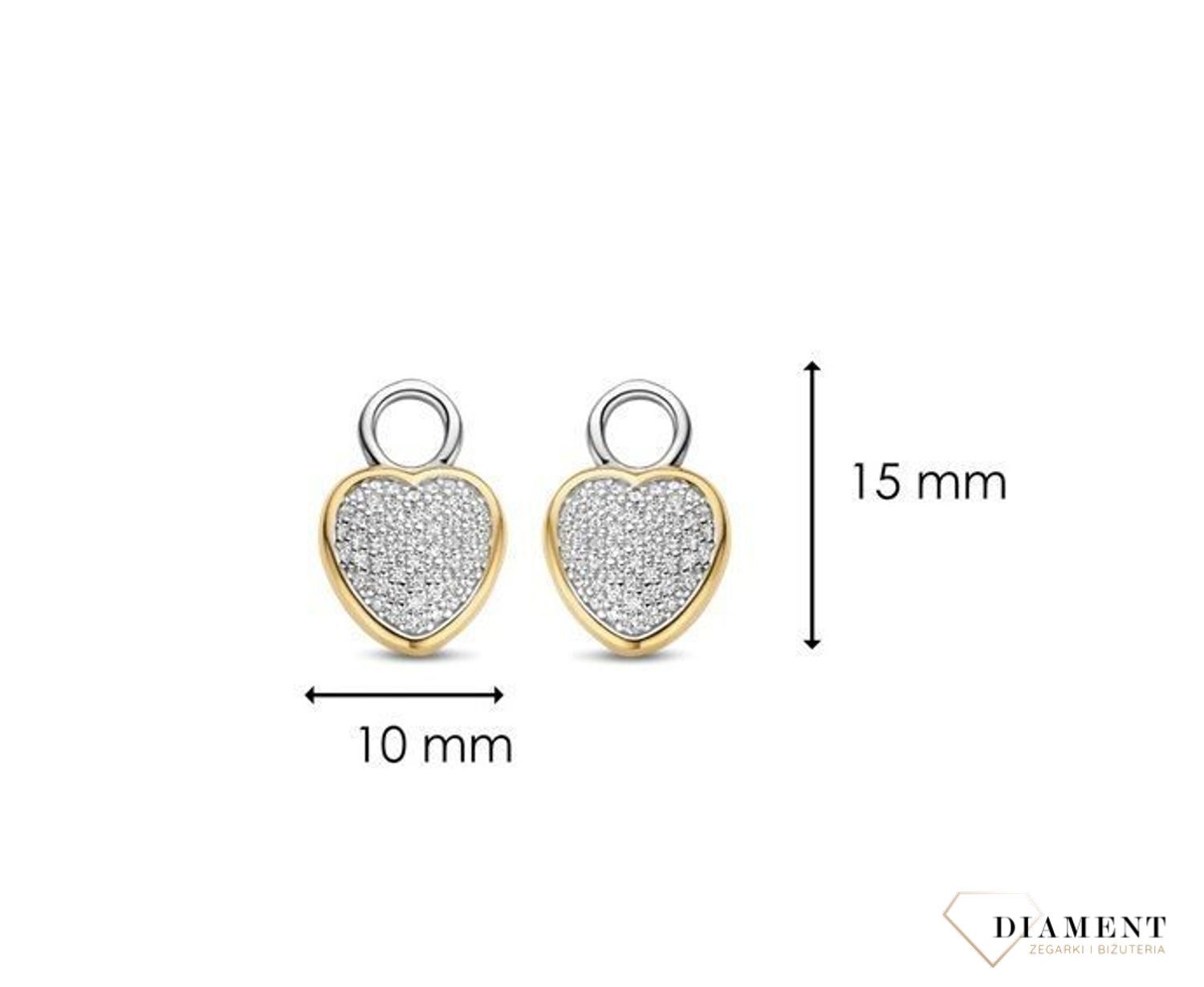 Zawieszka do kolczyków srebrne TI SENTO serca z cyrkonią 9232ZY. Srebrna zawieszka do kolczyków w kształcie wypukłych serc (6).jpg