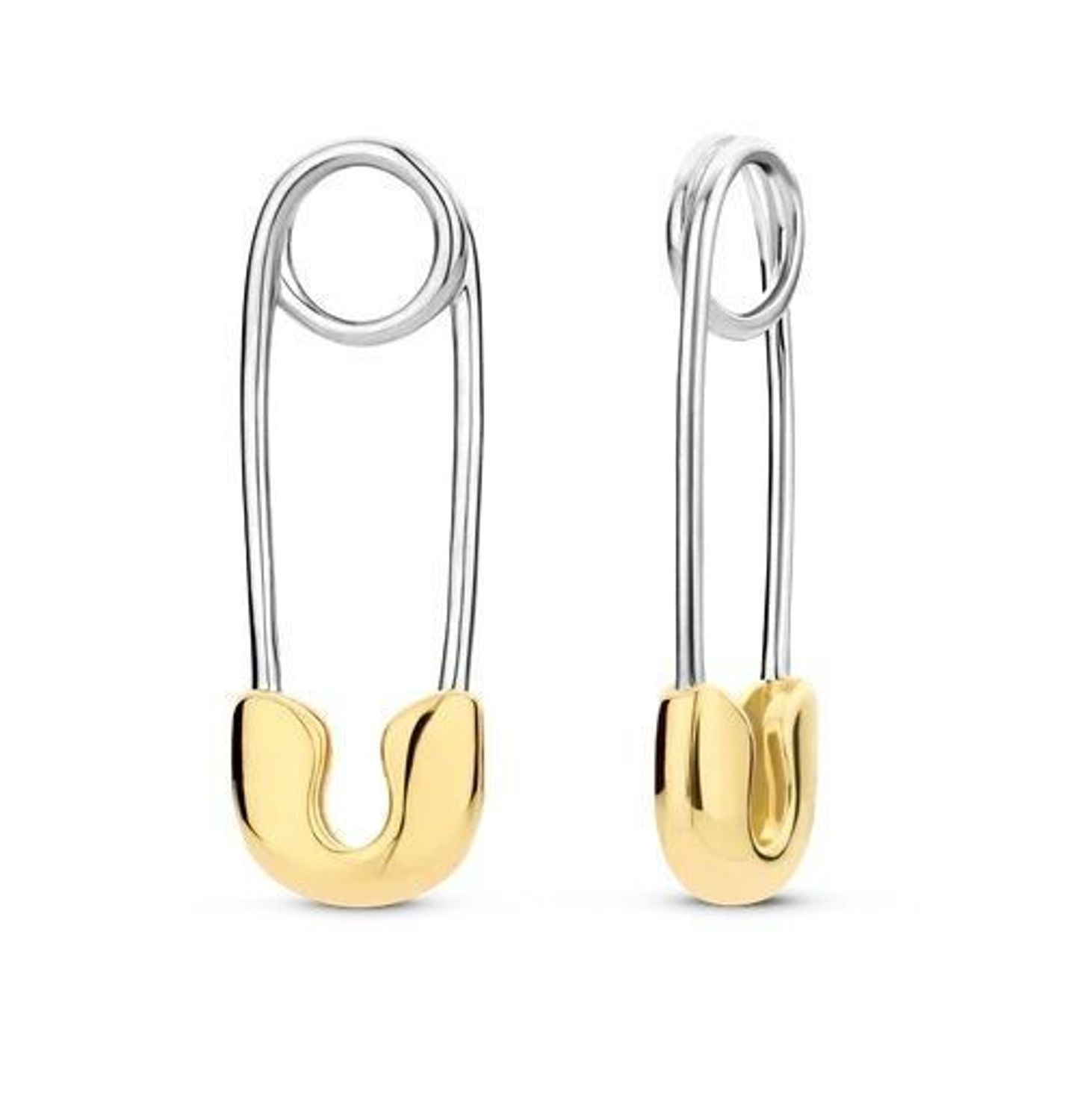 Srebrne zawieszki do kolczyków TI SENTO agrafka ze złotem 9275SY (2).jpg