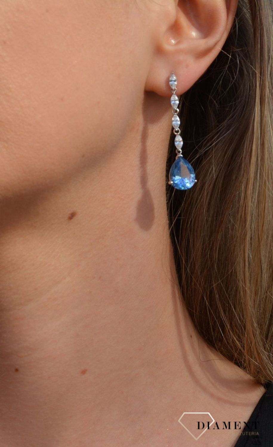 Kolczyki srebrne wiszące LineArgent długie srebrne białe  A-15870-B1.jpg