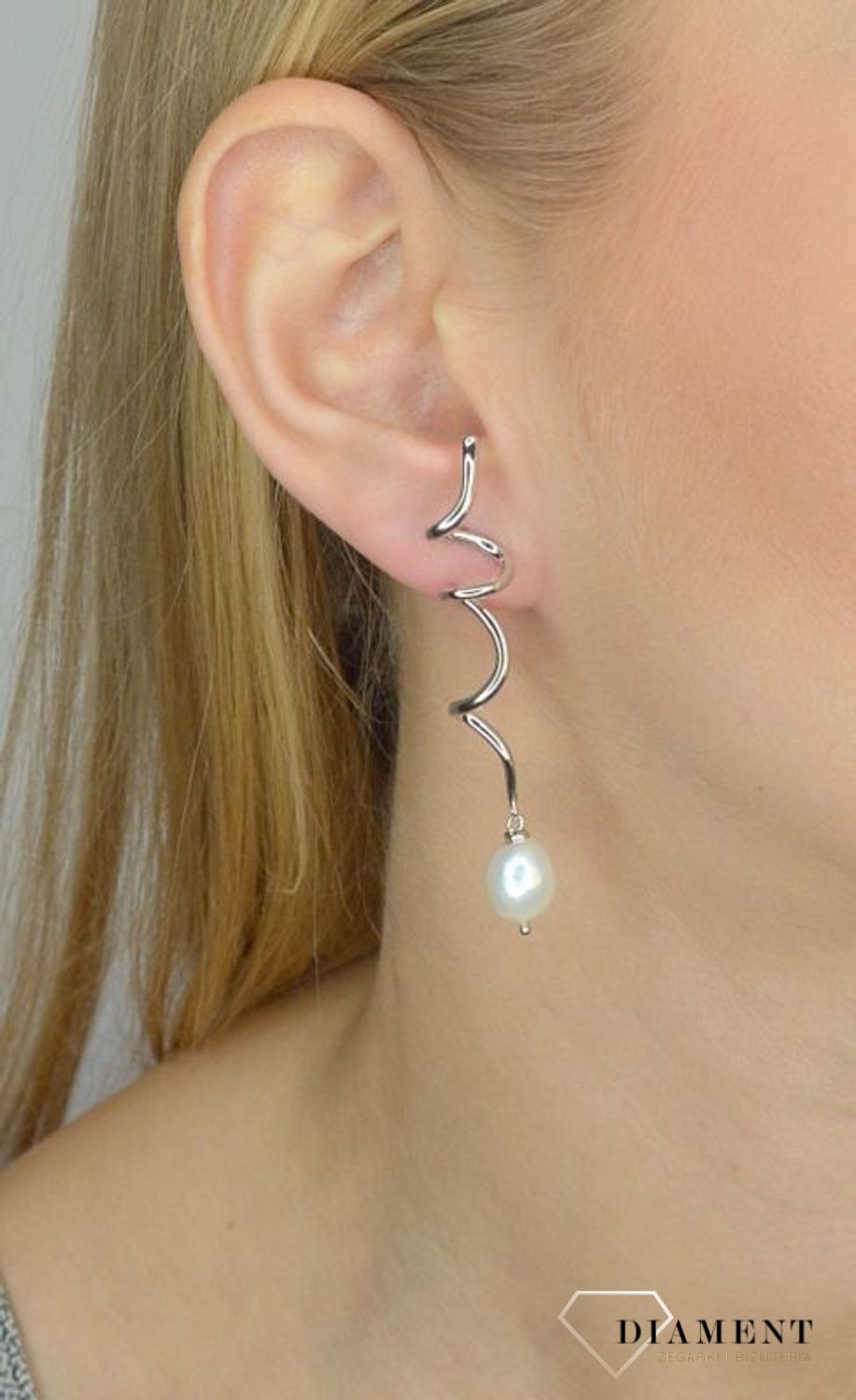 Kolczyki srebrne wiszące 'perły naturalne'.jpg