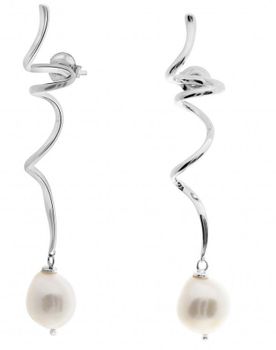 Kolczyki srebrne wiszące 'perły naturalne'.jpg
