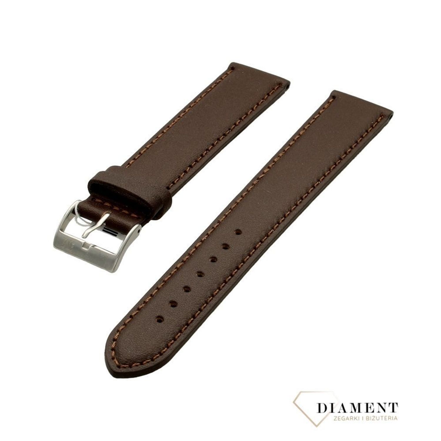 Oryginalny pasek Morellato A01K0969087034CR brąz 20mm (1).jpg