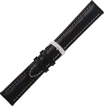Czarny pasek do zegarka Morellato A01U3252480019CR18 18 mm z naturalnej skóry.jpg