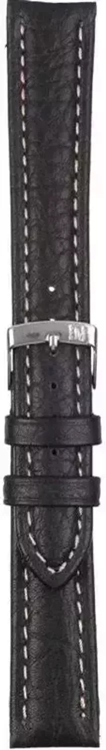 Morellato Ulivio Grana Cervo Nero A01U3690A40019CR20 – pasek do zegarka czarny skórzany 20 mm.webp